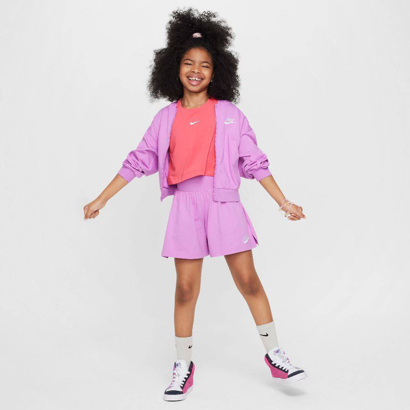 Product image: Nike sportswear girls jersey full-zip hoodie-null