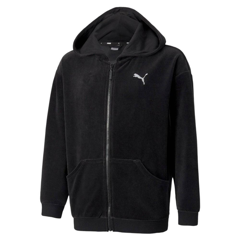 Alpha velour girls jacket-null