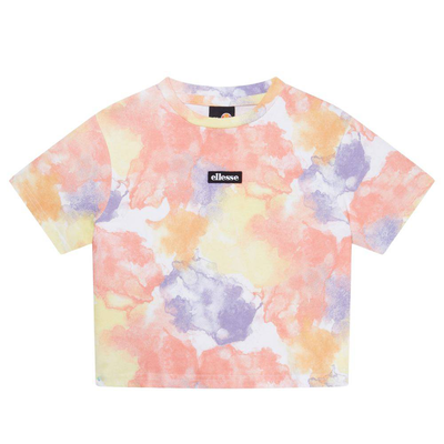 Ellesse girls tie dye virsa t-shirt, Multicolor, medium