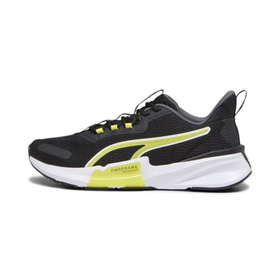 Power frame training 2 training shoes, Black / Yellow, medium