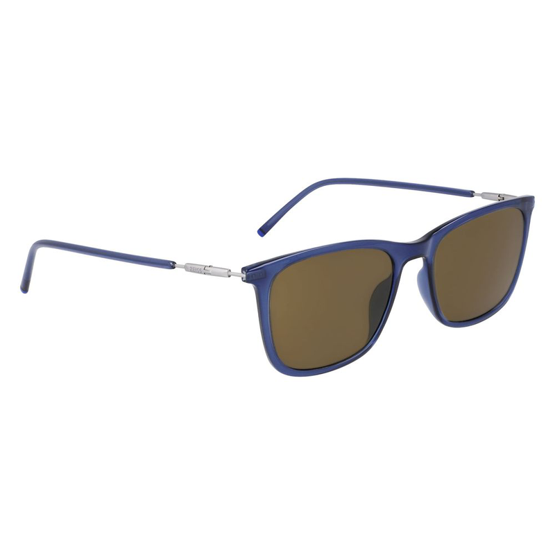 Blue injected sunglasses-null