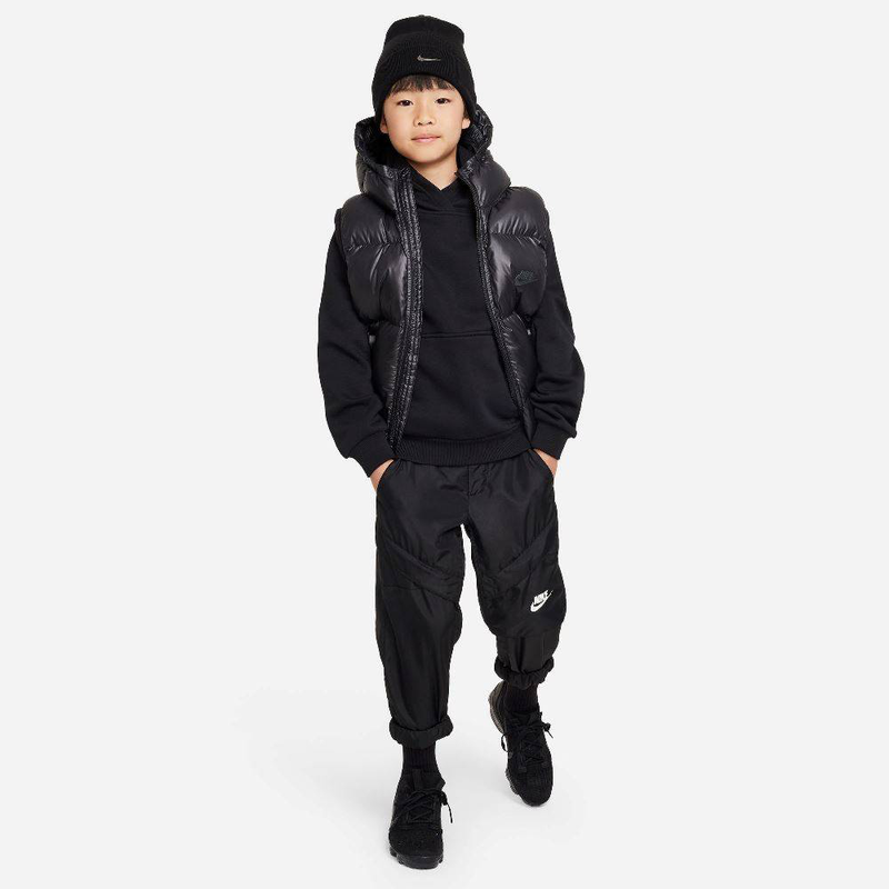 Kids therma-fir rebel loose hooded vest image number null