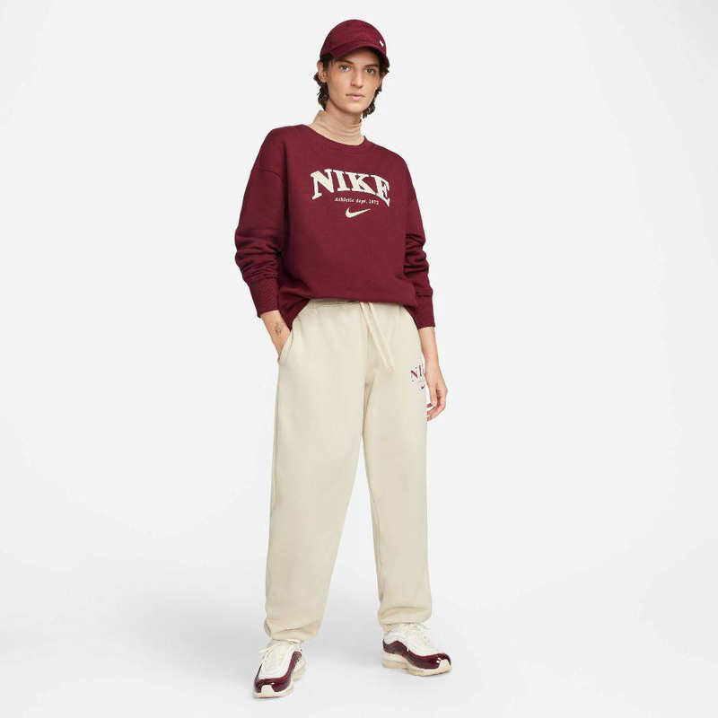 Nike sportswear womens oversized high-waisted pant image number null
