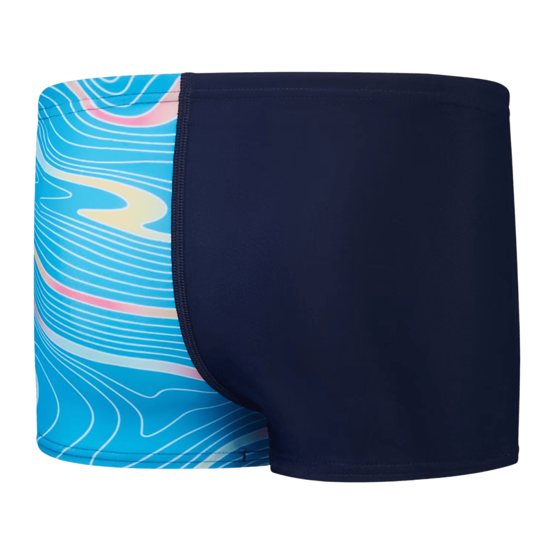 Speedo boys digital allover v-cut aquashort (800381416777) image number null