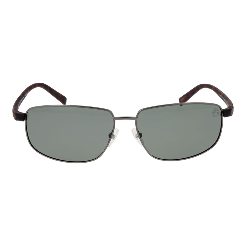 Gray metal sunglasses-null