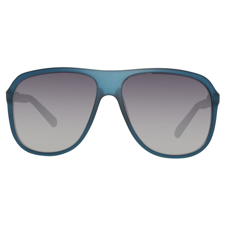 Blue plastic sunglasses-null