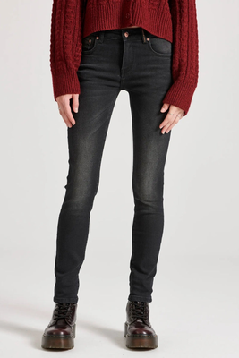 Trouser jean slim - funky buddha, Black, medium