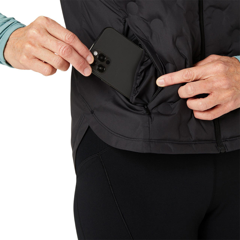 Asics women's nagino run padded gilet-null