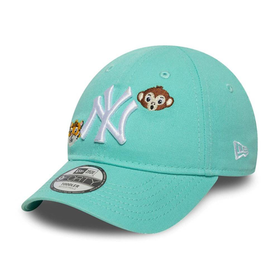 New era toddler animal icon 9forty new york yankees, Green, medium