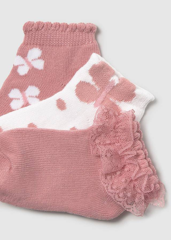 Σετ 3 ζευγαρια καλτσες ροζ-null