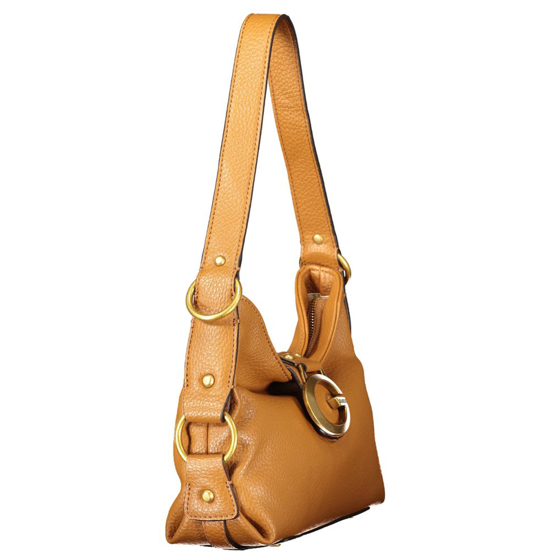 Marrone polyurethane women mini bag-null