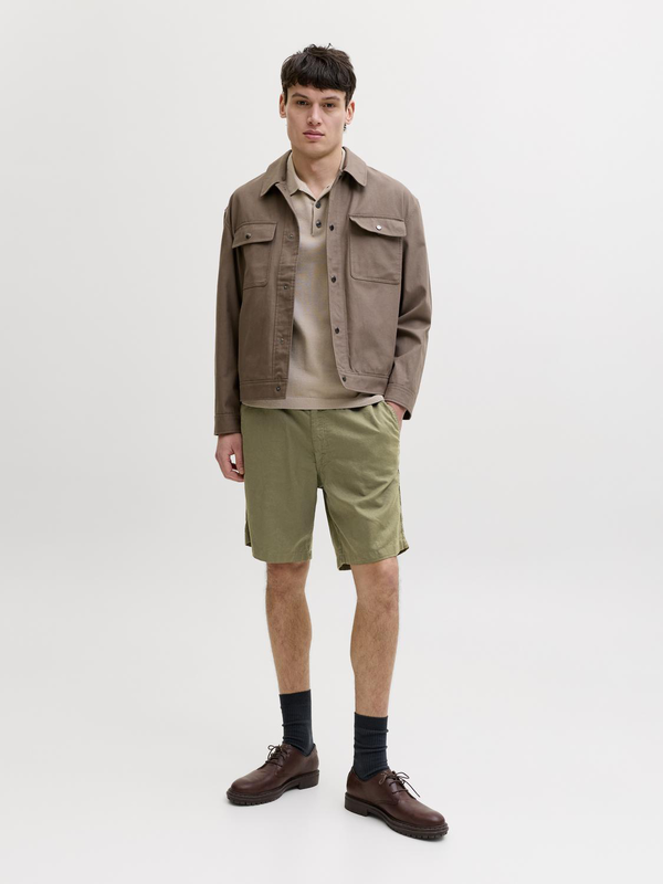 Jpstjaiden jogger shorts - deep lichen green-null