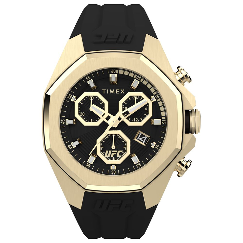 Black synthetic watch-null