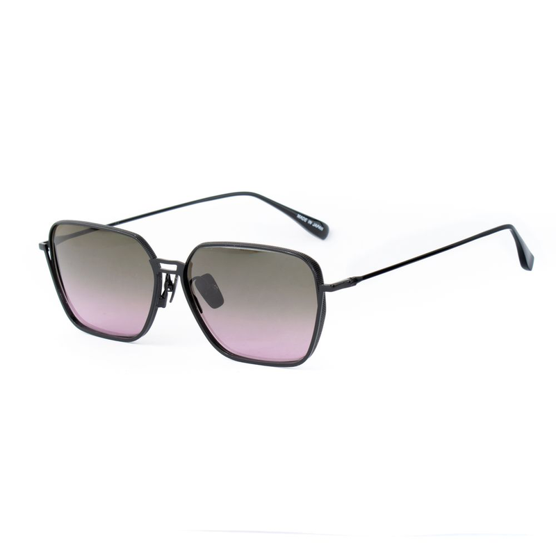 Black titanium sunglasses-null