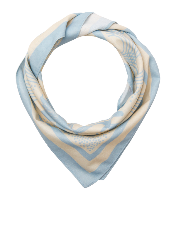 Jacacapulco scarf - cashmere blue-null