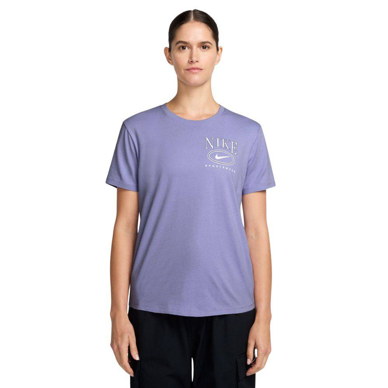 Nike sportswear womens club short sleeves t-shirt cc-null