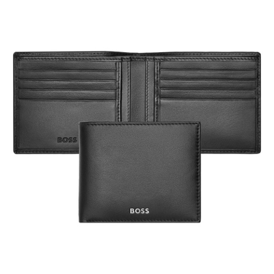 Boss wallet classic smooth black, , medium