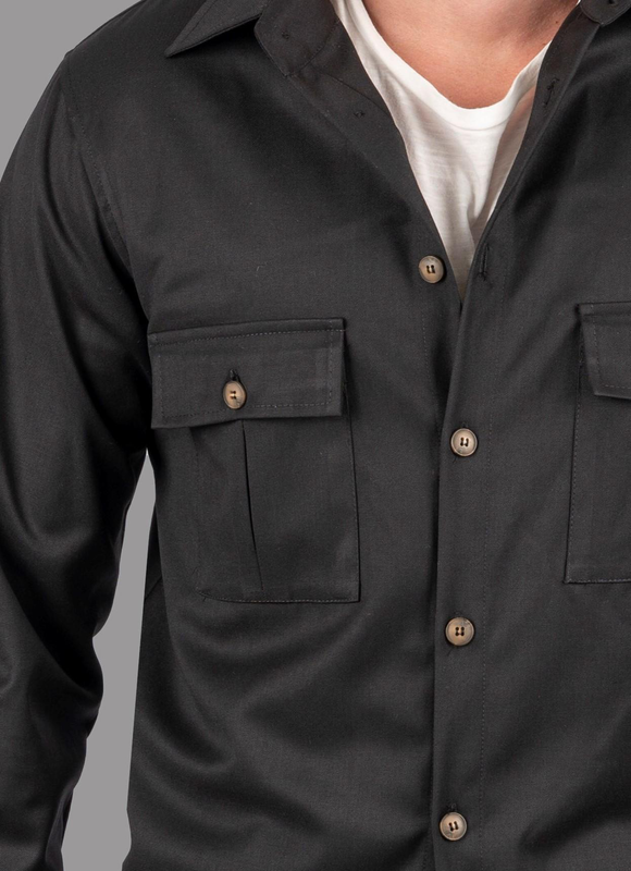 Dezign safari viscose over shirt image number null