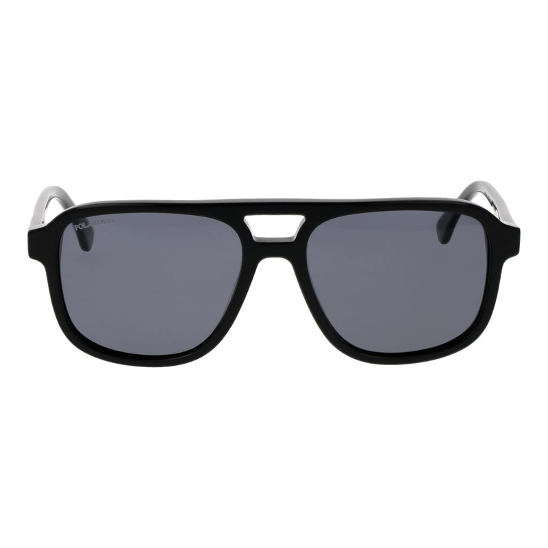 Black acetate sunglasses-null
