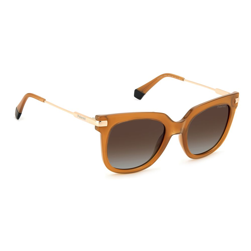 Orange resin sunglasses-null