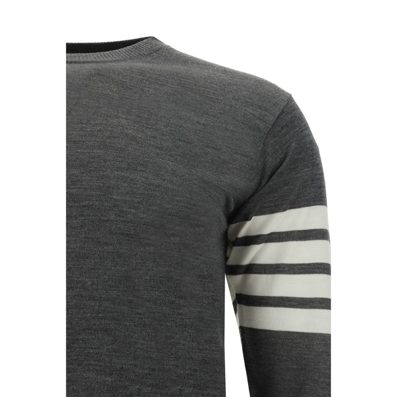 Gray wool oves aries sweatshirt-null