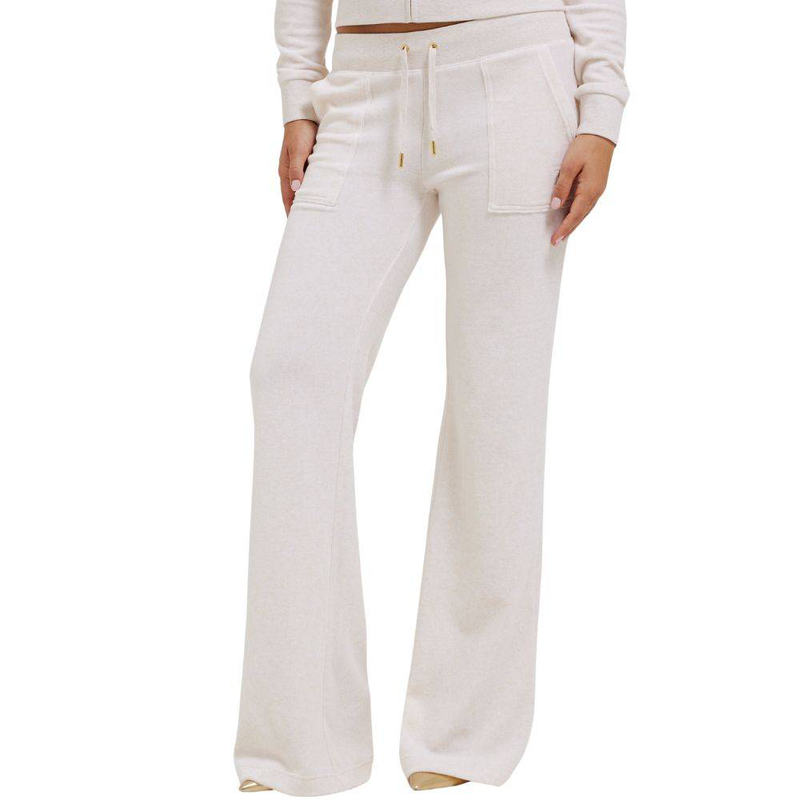 Juicy Couture layla low rise classic velour flare pocket trakcpant-null