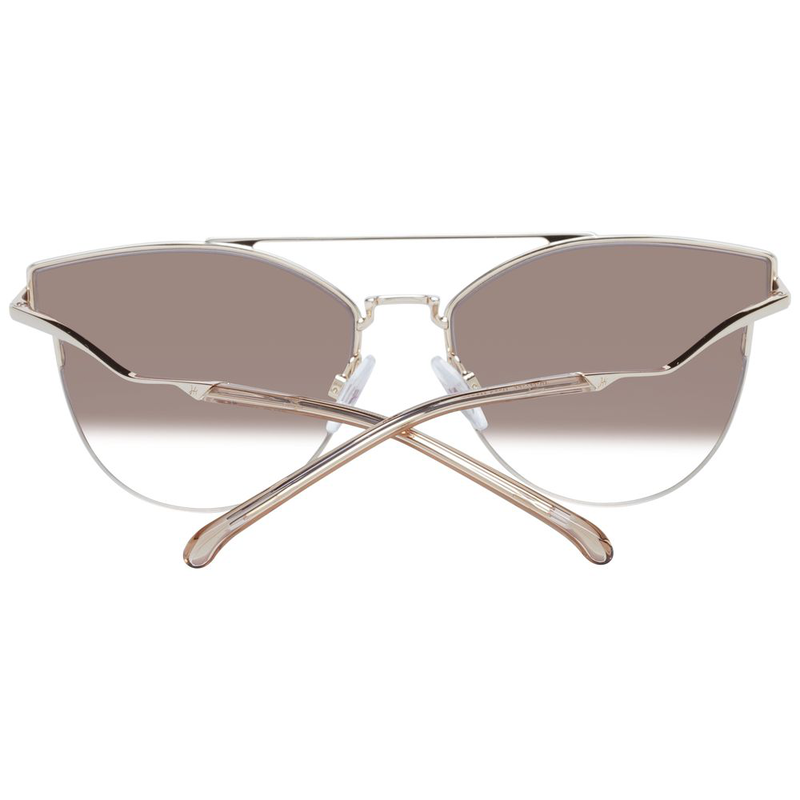 Gold metal sunglasses-null