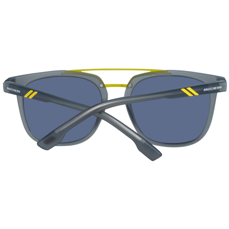 Gray metal sunglasses-null
