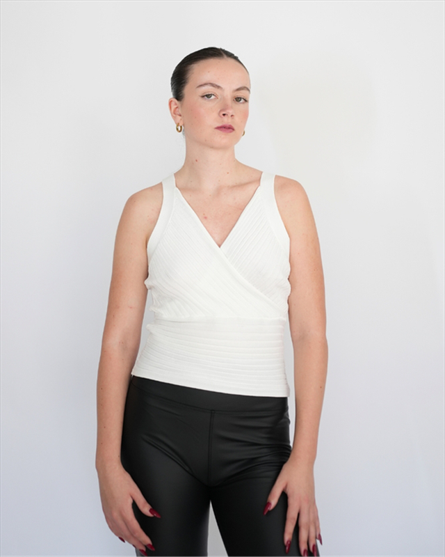 Ribbed crop top 2038-null