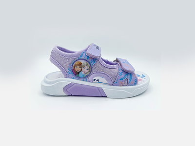 Disney frozen sandals with anti-slip sole  d4310362s, Lilac, medium