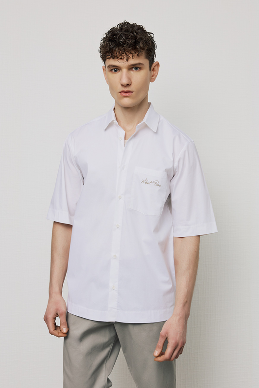 Product image: Pcoc back print s/s cotton shirt-null