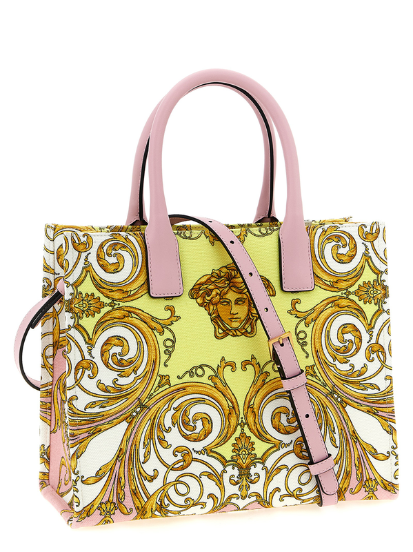 Multicolor cotton tote bag-null