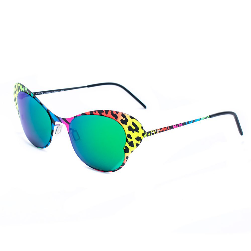 Multicolor metal sunglasses-null
