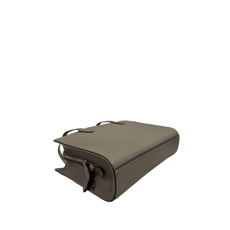 Grey pu women shoulder bag-null