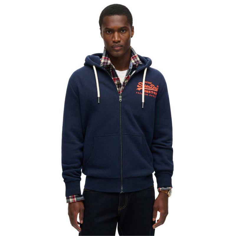Product image: Neon vintage logo graphic zip hoodie-null