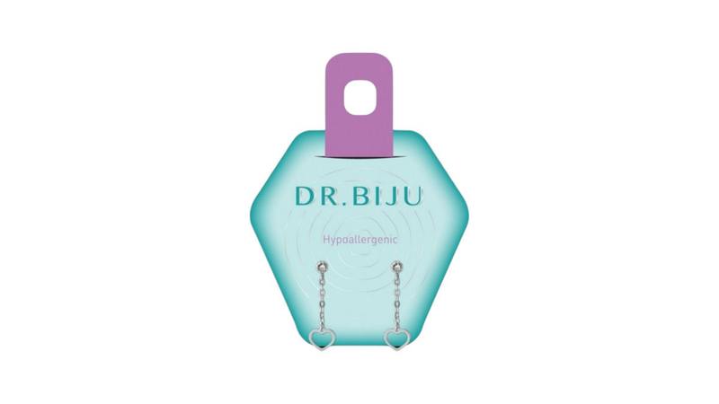 Product image: Dr biju xirius 33mm drop health crystal ear ring-null