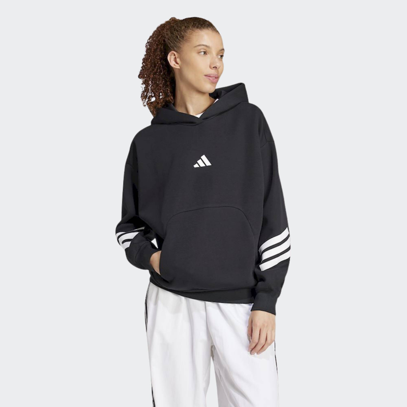 Womens future icons 3stripes open hem hoodie-null