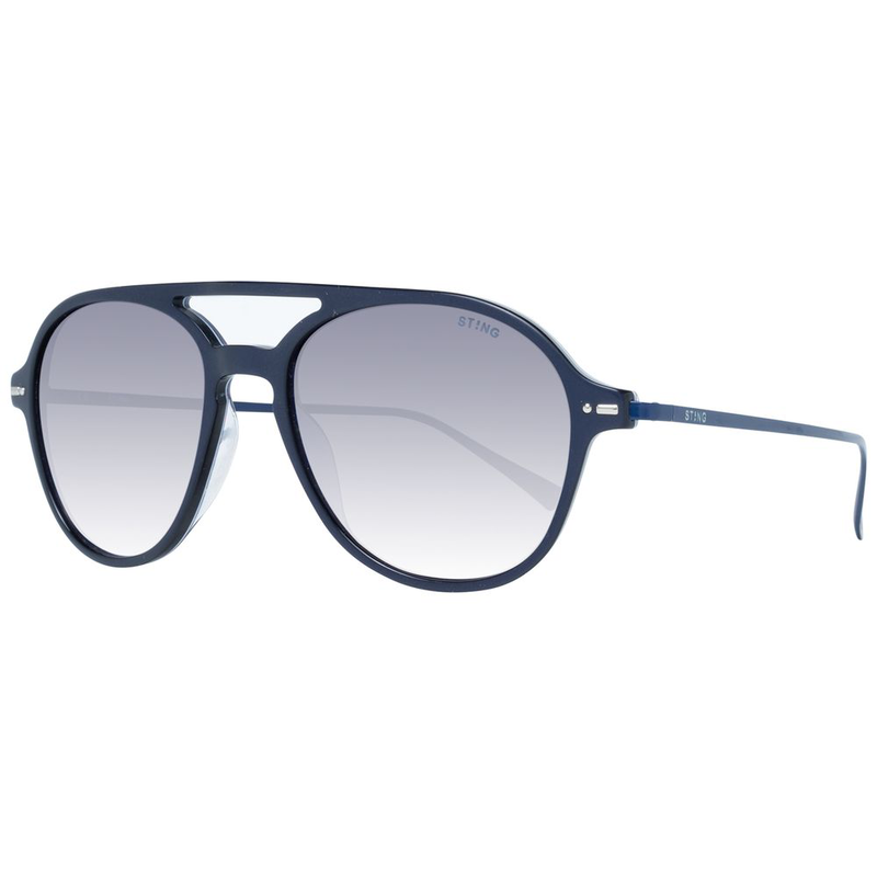 Blue metal sunglasses-null