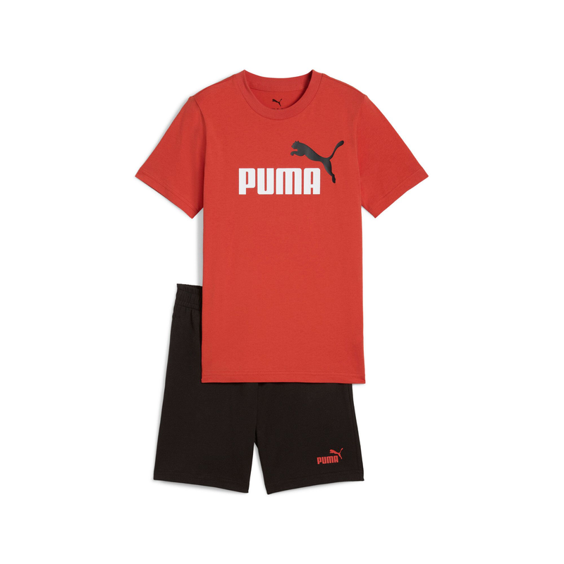 Puma essential 2 no. 1 boys tee and short set red 686298-15-null