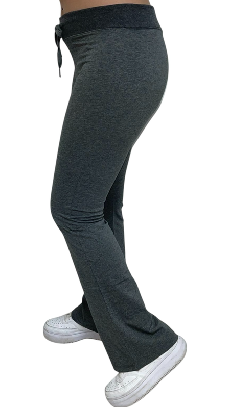 Bell bottom elastic pants #k2089-null