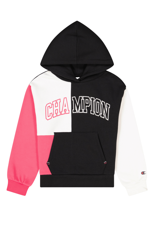 Champion girl hooded sweatshirt (404806)-black-null