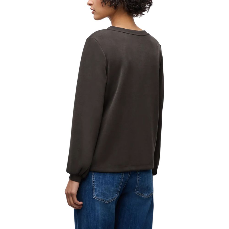Brown modal sweatshirt-null