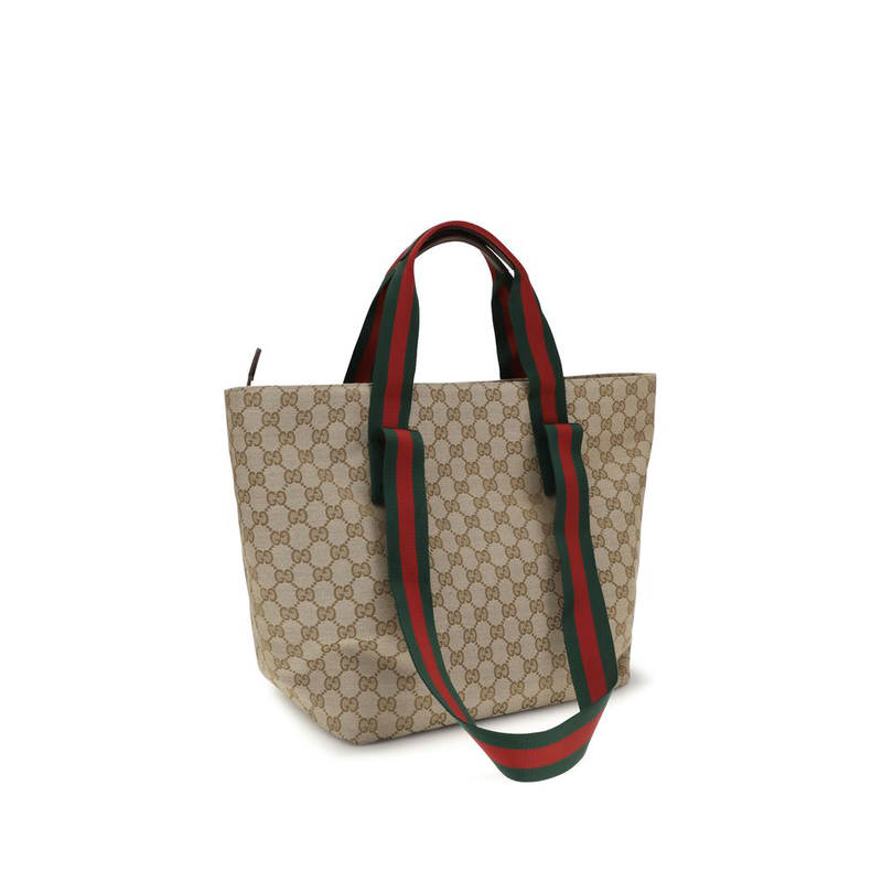 Beige polyester shoulder bag-null