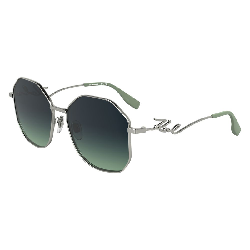 Gray metal sunglasses-null