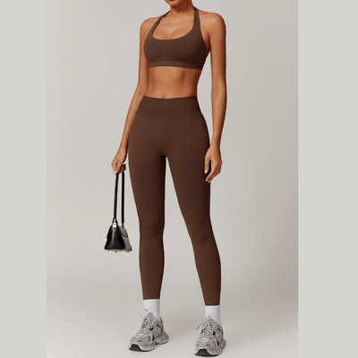 Amor legging set, Coffeeee, medium