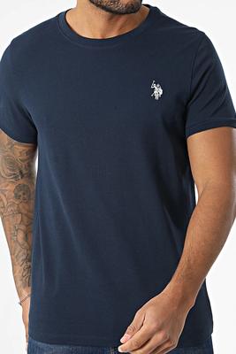 U.s. Polo assn. T-shirt piquet, Navy, medium