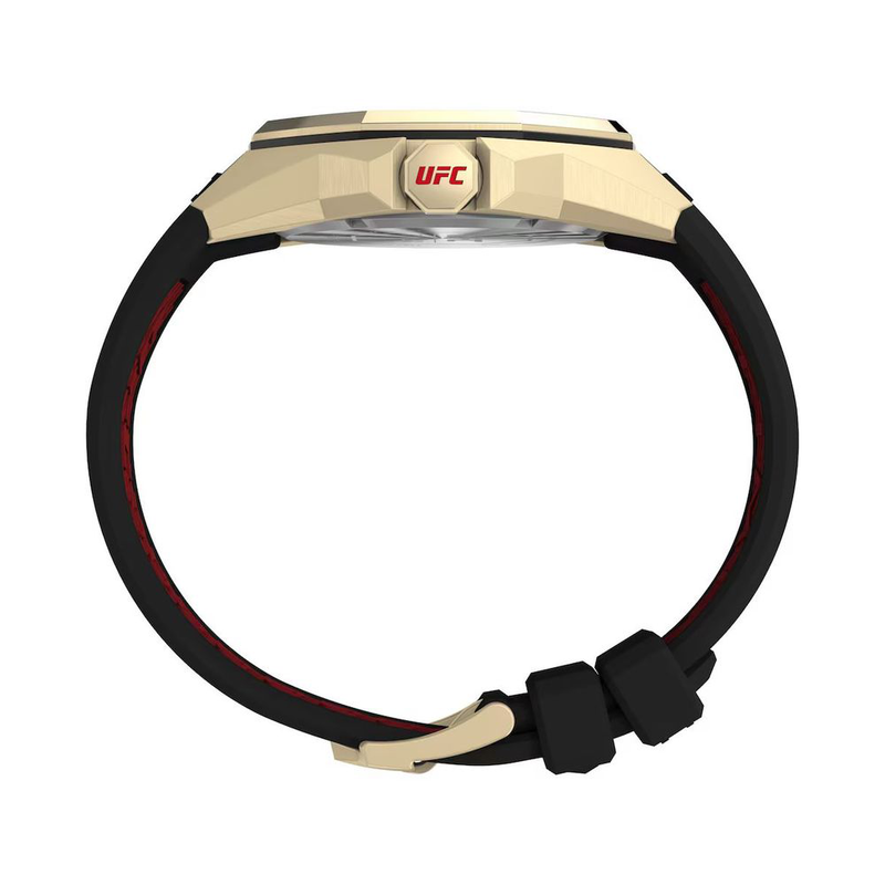 Black synthetic sport watch-null