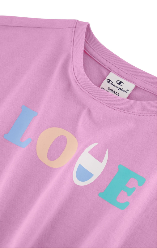 Product image: Champion girl crewneck croptop t-shirt (404961)-null