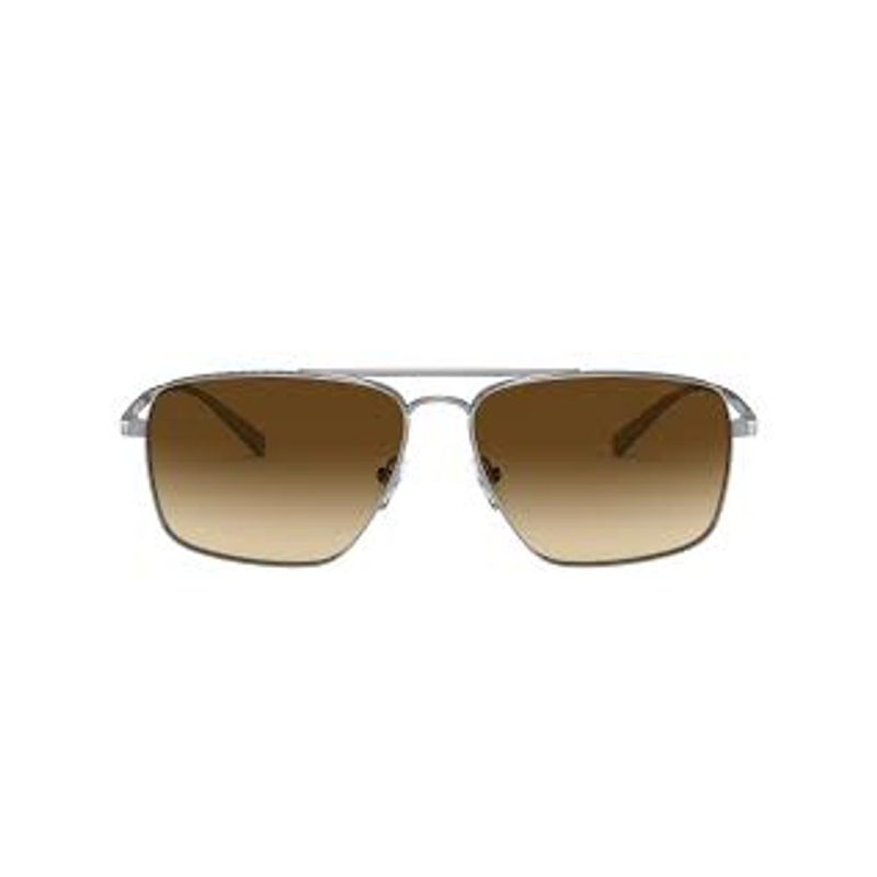 Gray metal sunglasses-null