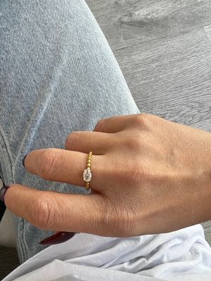 Ring, Gold, medium